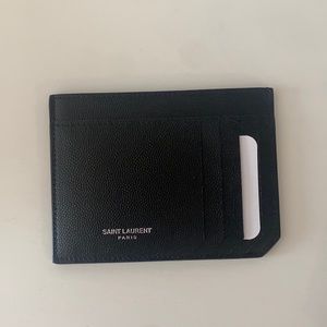 YSL card holder
